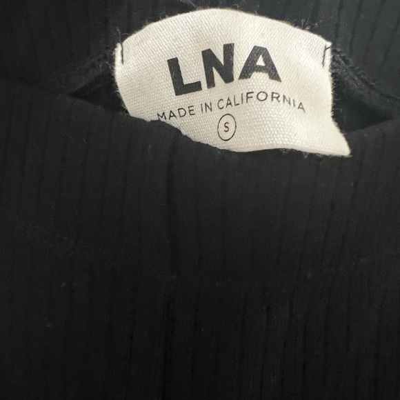 LNA ribbed Charlotte black pant. Size small. Never worn, perfect condition. - Picture 2 of 5
